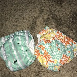 Modern cloth diapers